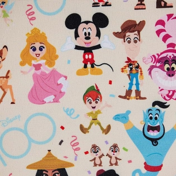 DISNEY 100th Anniversary cake Loungefly 2 openings young characters iridescent - Picture 2 of 10